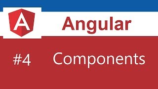 Angular Tutorial  4  Components [upl. by Darb]