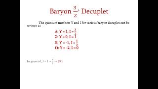 Gellmann Okubo mass formula for SU3 Multiplets  Elementary Particles Nuclear physics [upl. by Ybbor]