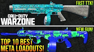 WARZONE New TOP 10 BEST META LOADOUTS After Major META Update WARZONE Best Weapons [upl. by Lubbock]