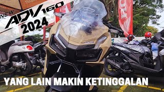 Honda ADV 160 ABS Terbaru 2024 [upl. by Aerdnaid]