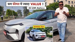 1399 लाख में इतनी RANGE आजतक सपना ही था  Nexon EV 45 का 100 से 0 Test [upl. by Osmund]