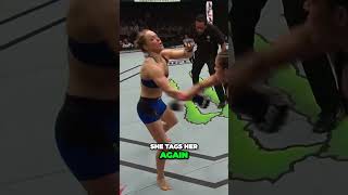 Shocking Ronda Rousey Vs Amanda Nunes Fight Can She Survive combat ufc [upl. by Hurley]