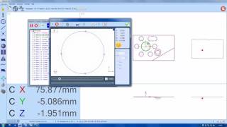 zCAT  Portable CMM  Coordinate Measuring Machine  Program playback using 3D Mark IV software [upl. by Ataynik]