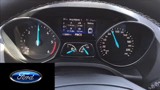 New Ford Kuga  Escape 15 TDCI 120 Hp Powershift Acceleration [upl. by Anahsek874]