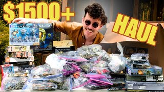 Monster Halo Mega Construx HAUL 1500 Collection [upl. by Ahsytal885]