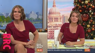 Susanna Reid wrap skirt on sofa [upl. by Lamag]