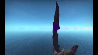 CSGO Falchion knife ultraviolet field testedminimal wear [upl. by O'Shee754]