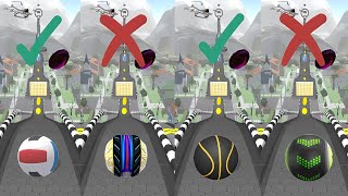 🔥Going Balls VS Rollance VS Ball Games Race 1 Ball Win Challenge  Android Games Part 75 [upl. by Lanoil]