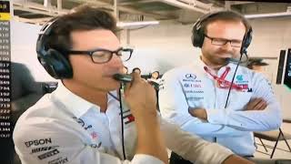 Toto Wolff reaction to Valtteri Bottas Win F1 2019 Japanese GP [upl. by Boylston]