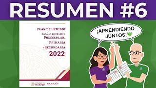 Resumen PERFIL DE EGRESO Plan de Estudios 2022 Educación Básica [upl. by Gibeon]