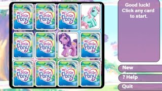 My Little Pony Card Matching Game [upl. by Opportina]