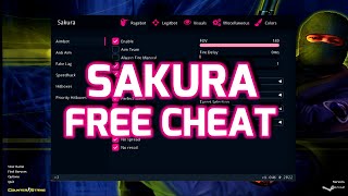 CounterStrike 16 SAKURA CHEAT  AIMBOT  VISUALS  KREEDZ  HVH  SAKURA HACK 2024 [upl. by Llednov]