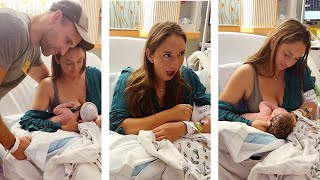 GIVING BIRTH TO MY 6TH BABY  Positive Hospital Birth Vlog [upl. by Callahan]