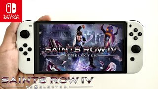 SAINTS ROW IV RE ELECTED  Nintendo Switch Gameplay [upl. by Schnell]