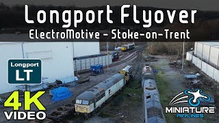 Longport ElectroMotive  Quick Aerial Flyover in 4K [upl. by Briana823]