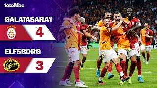 Galatasaray 43 Elfsborg I Maç Özeti I UEFA Avrupa Ligi 3 Hafta galatasaray gs icardi osimhen [upl. by Shargel]