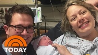 Dylan Dreyer Childbirth Is Hard But New Baby Calvin Is ‘Precious’  TODAY [upl. by Ayomat]