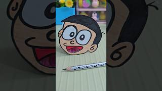 Paper Sharpener Craft idea  Nobita Paper Craft Video viralshort shortsfeed youtubeshorts craft [upl. by Slyke]