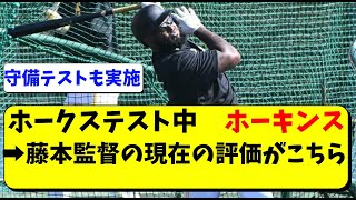 ホーキンスの入団テストの評価。藤本監督は合格させる？【福岡ソフトバンクホークス】 [upl. by Akers29]