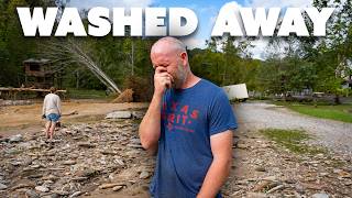 UNBELIEVABLE DESTRUCTION Hurricane Helene destroys our Farm [upl. by Libre]