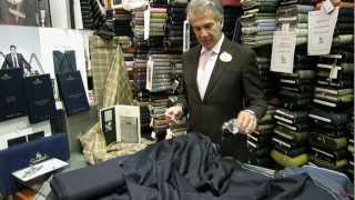 Dormeuil Presenta AQUAPLAN Telas para Caballeros Telas para Trajes Miami FL [upl. by Wun]