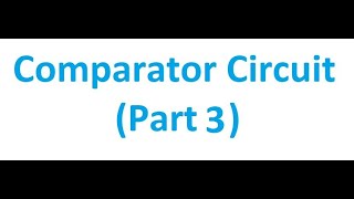 Comparator Circuit Part3  Magnitude Comparator  Digital Logic Design [upl. by Geibel499]