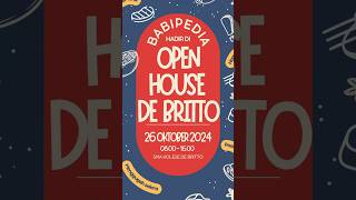 Mark your calendar Babipedia akan meramaikan Open House De Brito pada 26 Oktober 2024 [upl. by Nnanerak]