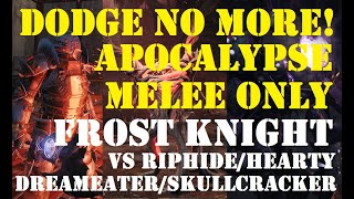 Remnant From the Ashes Apocalypse DODGE NO MORE RiphideDream Eater vs FrostKnight Melee Build [upl. by Amalbergas]