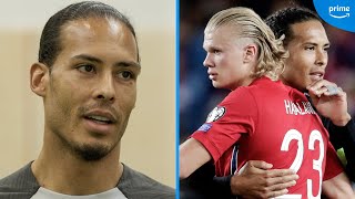 Virgil van Dijk reveals the TOUGHEST strikers to face 💪 [upl. by Leanard]