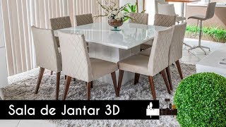 Ideias para decorar a área da sua sala de jantar 💛 [upl. by Trudie]