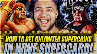 HOW TO GET UNLIMITED SUPERCOINS IN WWE SUPERCARD [upl. by Spohr]