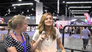 Chachi Gonzales Interview at Vidcon 2014 [upl. by Portuna]