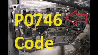 Causes and Fixes P0746 Code Pressure Control Solenoid “A” Performance  Stuck Off [upl. by Alexandria]