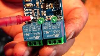 esp01 SUPLA ESP8266 Relay X2 LC Technology [upl. by Nessej]