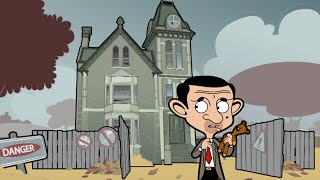 Mr Bean Enters a HAUNTED HOUSE  Mr Bean Animated Season 3  Funny Clips  Mr Bean World [upl. by Anauqaj]