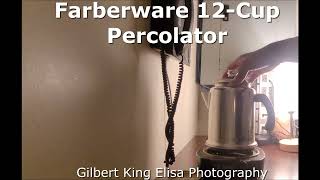 Farberware 12cup Percolator Showcase [upl. by Aihsatal]