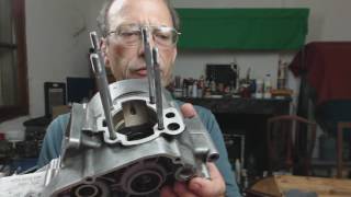 AM6 Engine Assembly Guide  Part 5  Crankcase preparation amp assembly [upl. by Christabel690]