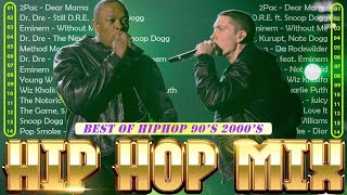 90s Hip Hop Mix  Best Old School Hip Hop RampB🎵Dr Dre Snoop Dogg Eminem 2Pac and juicy [upl. by Arlena398]