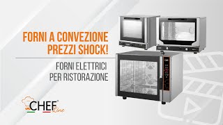 Forni professionali a Prezzi Shock Chefline [upl. by Maleeny]