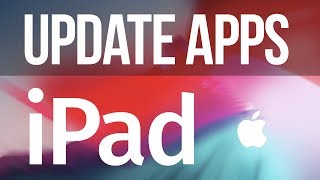 How to Update Apps in iOS 12  iPad  iPad mini iPad Air iPad Pro [upl. by Nnarual720]