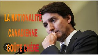 LA NATIONALITÉ CANADIENNE COÛTE CHÈRE [upl. by Hannazus]