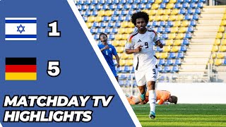 Israel U21  Germany U21  All Goals amp Extended Highlights  UEFA U21 Euro Qualifiers [upl. by Erdnaek]