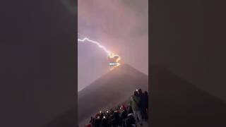 Volcano eruption causes LIGHTING STRIKES [upl. by Selfridge558]