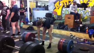 Tom Martin 3525kg deadlift [upl. by Tem]