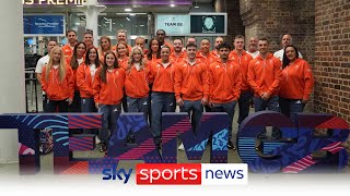 Team GB arrive in Paris for the Olympics [upl. by Casabonne]