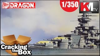 Unboxing Dragons Scharnhorst 1941 1350 [upl. by Akihsat]