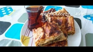 sodalı ıspanaklı börek tarifi [upl. by Casper]