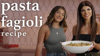 Pasta Fagioli Recipe  Teresa Giudice [upl. by Alejna]