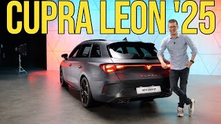 2025 CUPRA Leon Sportstourer Neuer Look neuer Motor und neue Sitze  Autophorie [upl. by Bambi]