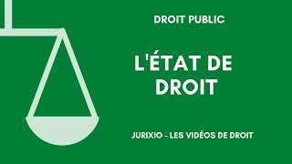 LEtat de droit [upl. by Catriona]